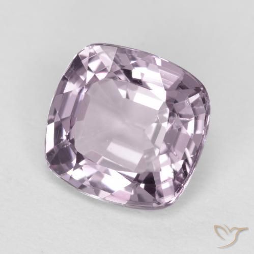 1.24 ct Violet Spinel Stone, Natural Spinel in Cushion-Cut Shape for Sale
