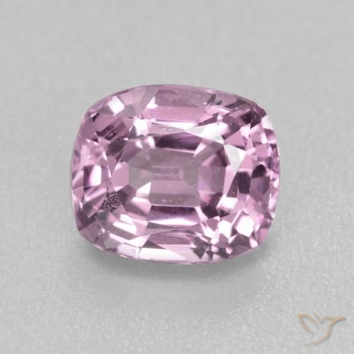 Very Light Pinkish Purple Spinell Edelstein - 0.8ct Kissenschliff (ID: 557711)