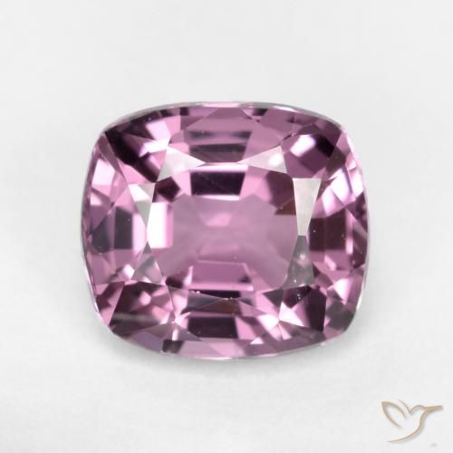 Lavanda intenso Espinela Gema - 1.2ct Corte en Forma Cojín (ID: 557715)