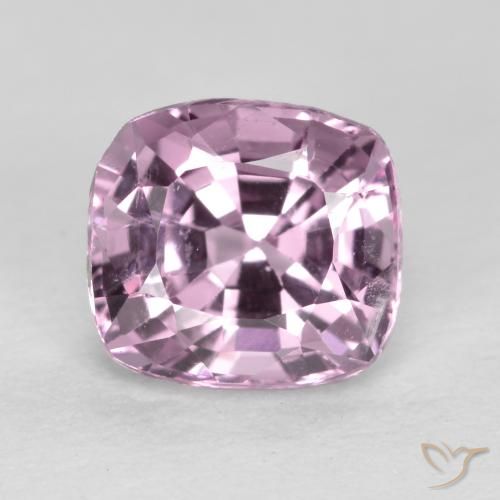 1.20ct Natural Pinkish Violet Purple Spinel, Cushion, VS