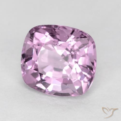 1.26 ct Purple Spinel Stone, Natural Spinel in Cushion-Cut Shape for Sale