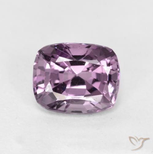 1.11 ct Purple Spinel, 6.6 x 5.4 mm Cushion Cut From Tanzania, Photo A