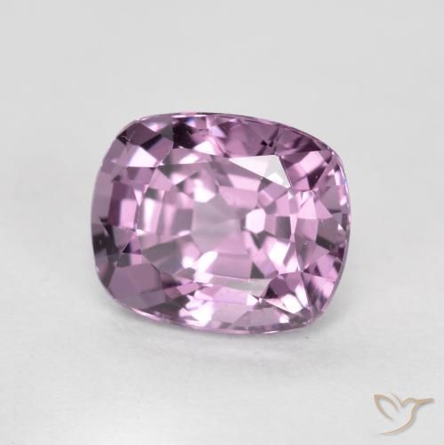 1.26 ct Purple Spinel Stone, Natural Spinel in Cushion-Cut Shape for Sale