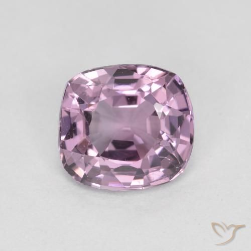 1.09 ct Violet Spinel, 6.3 x 5.8 mm Cushion Cut From Tanzania, Photo A