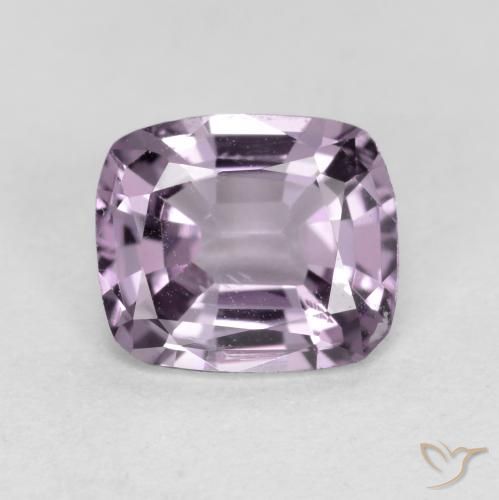 0.90ct Natural Medium Violet Spinel, Cushion, VS
