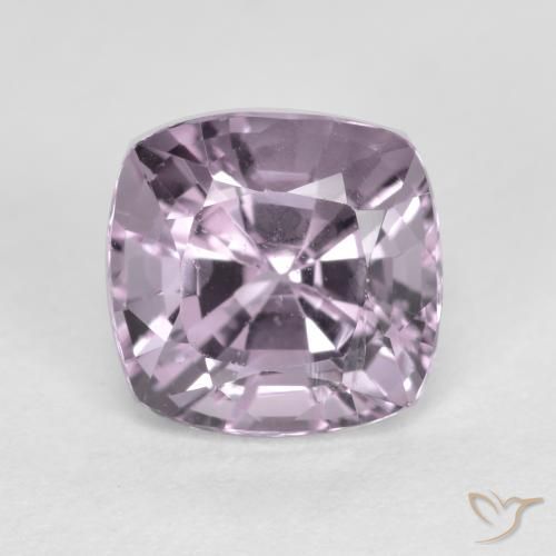 1,35 ct kissenschliff Spinell aus Tansania, Größe: 6,3 x 6,2mm, Reinheit: VS, Garantiert echter Edelstein, 1 Stück Spinell in Gräulich-v Farbe, Mohs-Härte von 8 Geeignet für den täglichen Gebrauch im Schmuck, Photo A