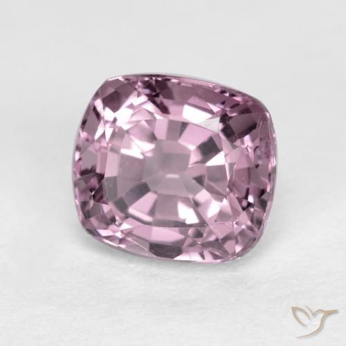 1.08 ct Purple Spinel Stone, Natural Spinel in Cushion-Cut Shape for Sale