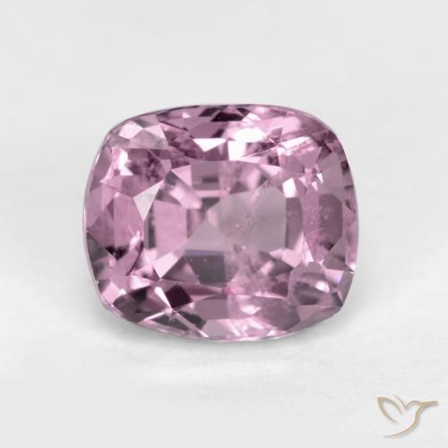 1.35ct Natural Medium Purple Spinel, Cushion, VS