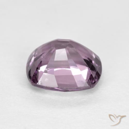 Spinel Gemstone in 6.7 x 5.9 mm Size for Sale, Spinel Stone in Deep Mauve Tone Color