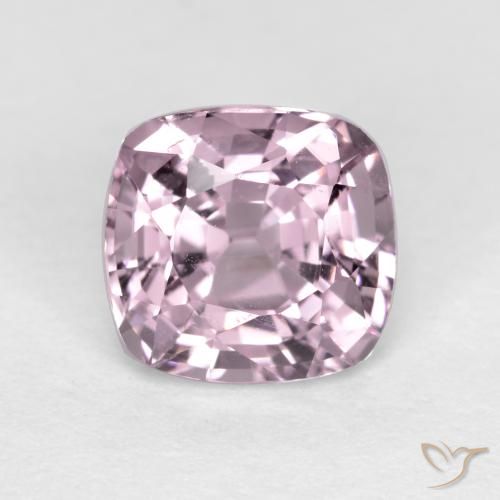 1.24ct Natural Very Light Purple Spinel, Cushion, VS