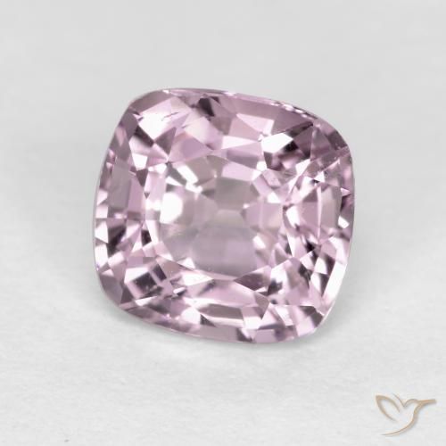 1.24 ct Purple Spinel Stone, Natural Spinel in Cushion-Cut Shape for Sale
