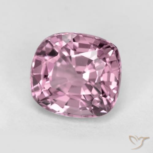 1.30 ct Purple Spinel Stone, Natural Spinel in Cushion-Cut Shape for Sale