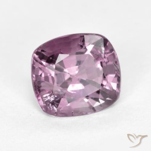 1.17 ct Purple Spinel Stone, Natural Spinel in Cushion-Cut Shape for Sale