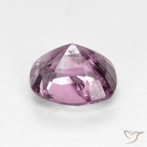 Spinel Gemstone in 6.4 x 5.7 mm Size for Sale, Spinel Stone in Deep Mauve Color