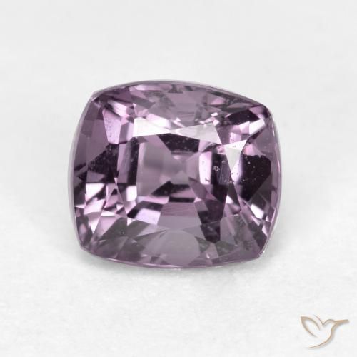 0.93ct Natural Grey Purple Spinel, Cushion, VS