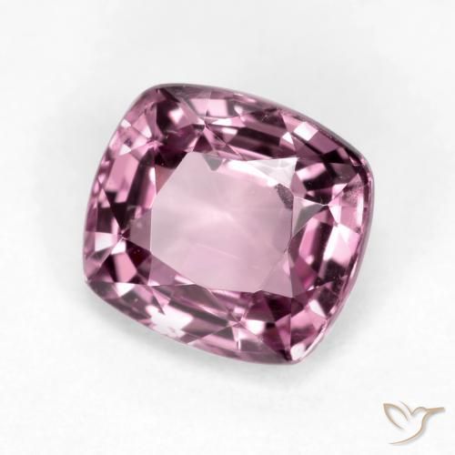 1.08 ct Purple Spinel Stone, Natural Spinel in Cushion-Cut Shape for Sale