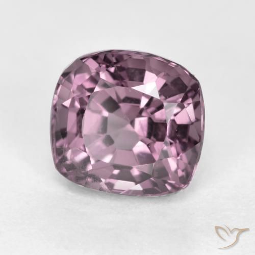 1.24 ct Purple Spinel Stone, Natural Spinel in Cushion-Cut Shape for Sale
