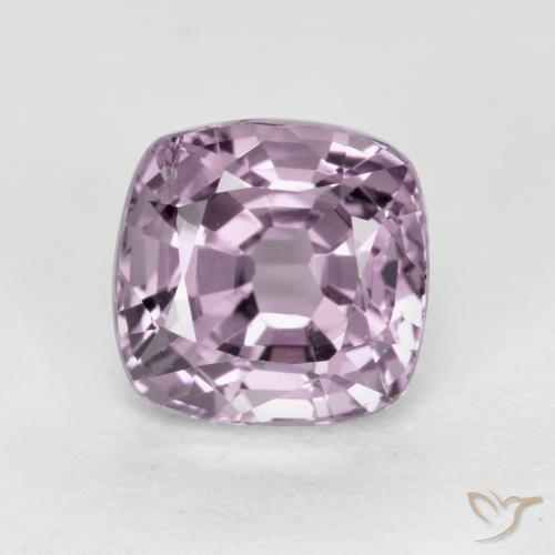 1.31ct Natural Light Pinkish Purple Spinel, Cushion, VS