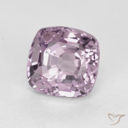 1.31 ct Purple Spinel Stone, Natural Spinel in Cushion-Cut Shape for Sale
