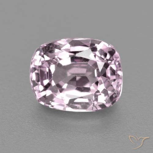 1.20ct Natural Very Light Pinkish Purple Spinel, Cushion, VS