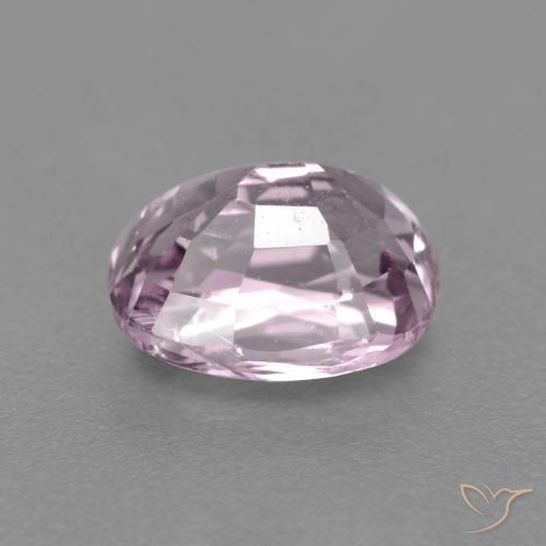 Spinel Gemstone in 6.6 x 5.2 mm Size for Sale, Spinel Stone in Very Light Pinkish Purple Color