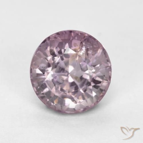 0.68ct Natural Medium Purple Spinel, Round, VS-SI