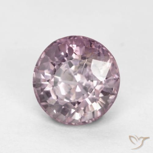 0.68 ct Purple Spinel Stone, Natural Spinel in Round Facet Shape for Sale