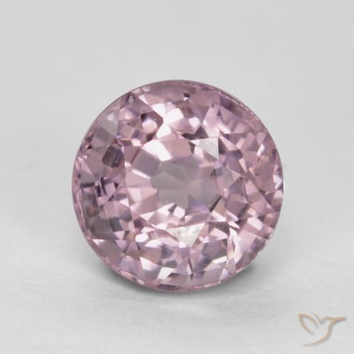 0.75 ct Purple Spinel Stone, Natural Spinel in Round Facet Shape for Sale
