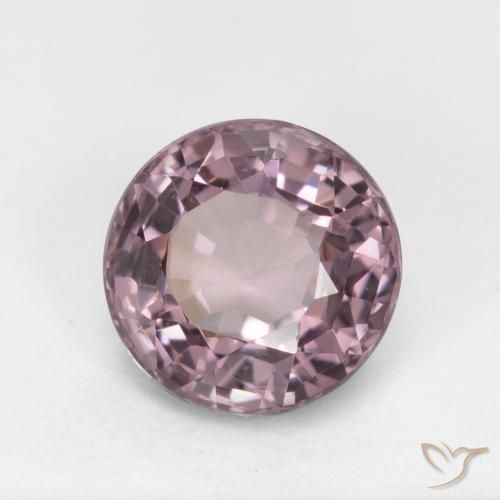 0.61 ct Purple Spinel Stone, Natural Spinel in Round Facet Shape for Sale