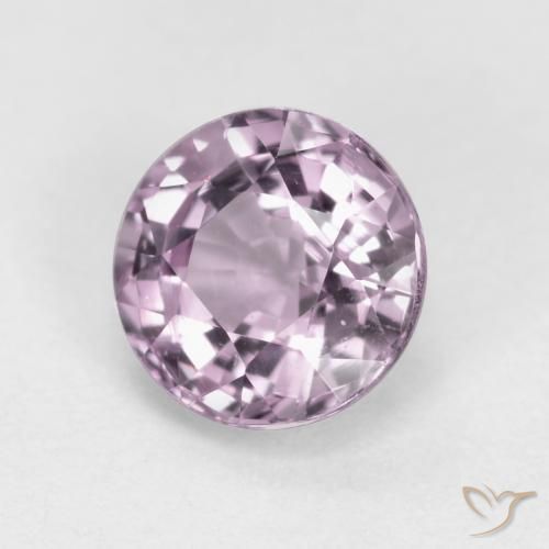 0.63 ct Purple Spinel Stone, Natural Spinel in Round Facet Shape for Sale