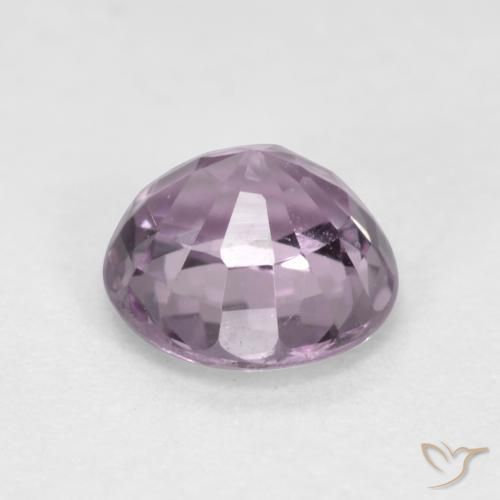 Spinel Gemstone in 5 mm (calibrated) Size for Sale, Spinel Stone in Grey Pinkish Purple Color