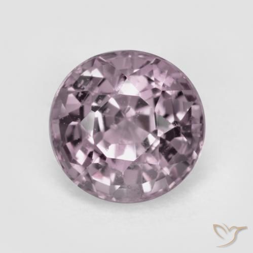 0,72 ct runder lila Spinell aus Tansania, Größe 5,1mm, natürlicher Edelstein, VS Reinheit, 1 Stück runder Spinell, Mohs-Härte von 8 Geeignet für den täglichen Gebrauch im Schmuck , Photo A
