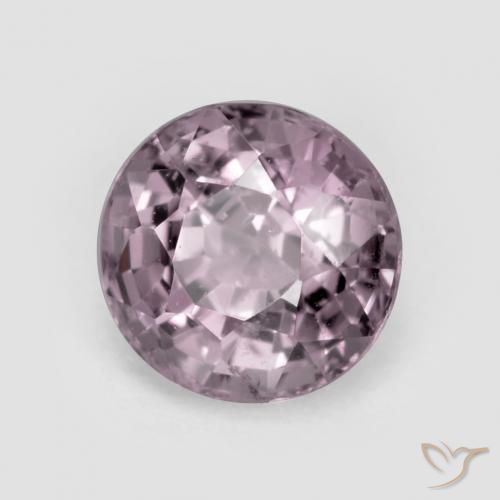 0.72 ct Purple Spinel Stone, Natural Spinel in Round Facet Shape for Sale