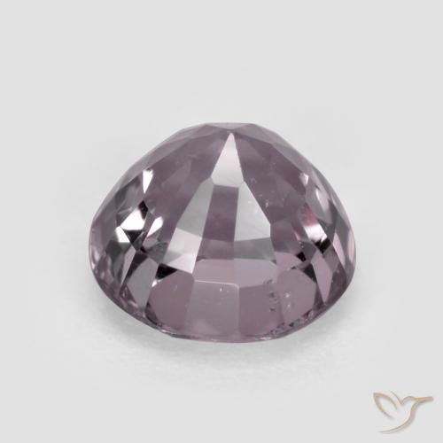 Spinel Gemstone in 5 mm (calibrated) Size for Sale, Spinel Stone in Light Grayish Purple Color