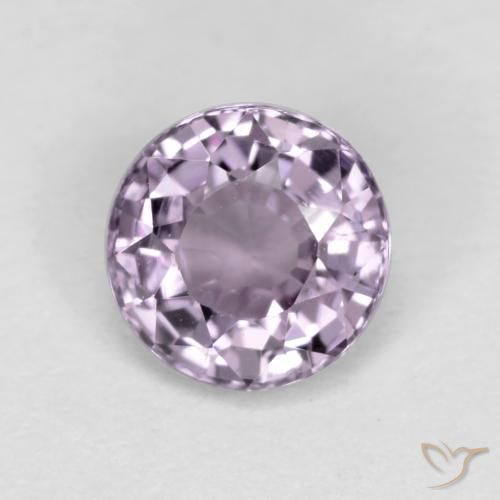 0.53 ct Violet Spinel, 4.9 mm Round Cut From Tanzania, Photo A