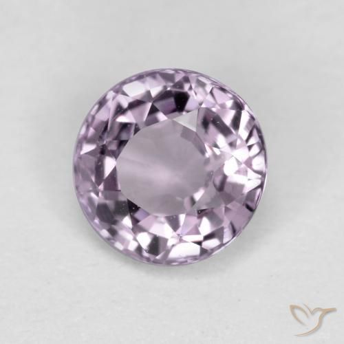 0.53 ct Violet Spinel Stone, Natural Spinel in Round Facet Shape for Sale