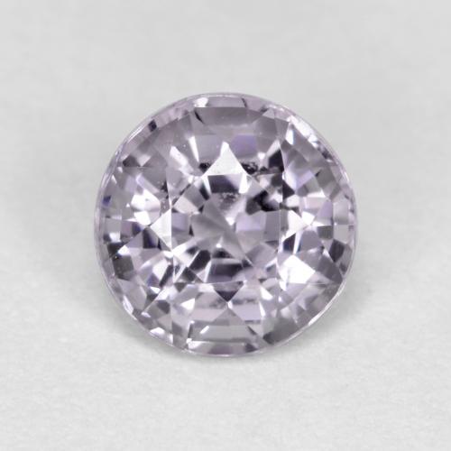 Violeta grisáceo claro Espinela Gema - 0.6ct Faceta Redonda (ID: 563599)