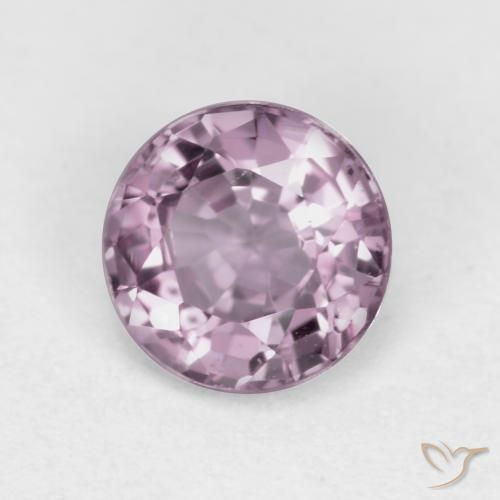 0.60 ct Purple Spinel Stone, Natural Spinel in Round Facet Shape for Sale