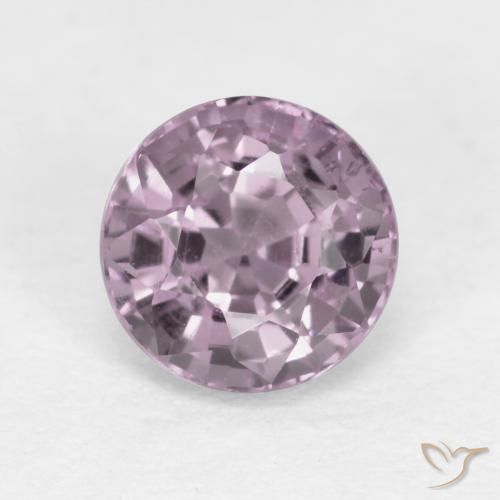 helllila- Spinell Edelstein - 0.7ct Rund Facettenschliff (ID: 564211)