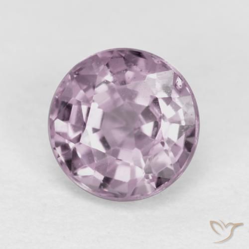 ライトパープル スピネル 宝石 - 0.7ct ラウンドファセット (ID: 564212)