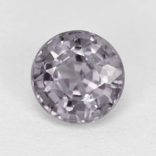 Plateado púrpura Espinela Gema - 0.7ct Faceta Redonda (ID: 564213)