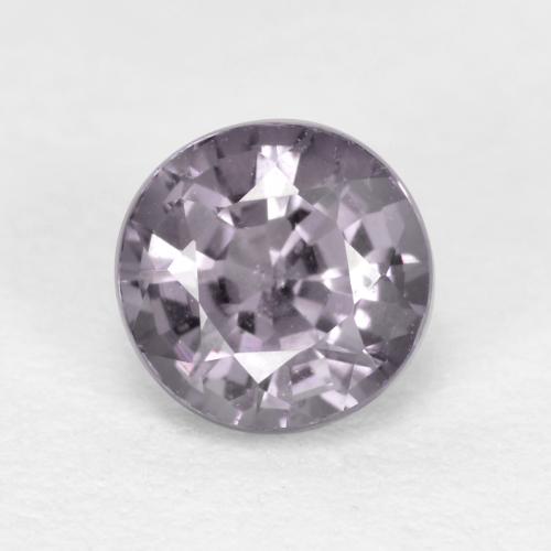 Púrpura pálido Espinela Gema - 0.7ct Faceta Redonda (ID: 564215)