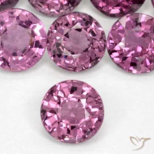 Light Purple Spinel Gem - 0.6ct Round Facet (ID: 570808)