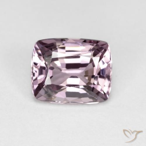 1.57ct Natural Light Purple Spinel, Cushion, VVS-VS