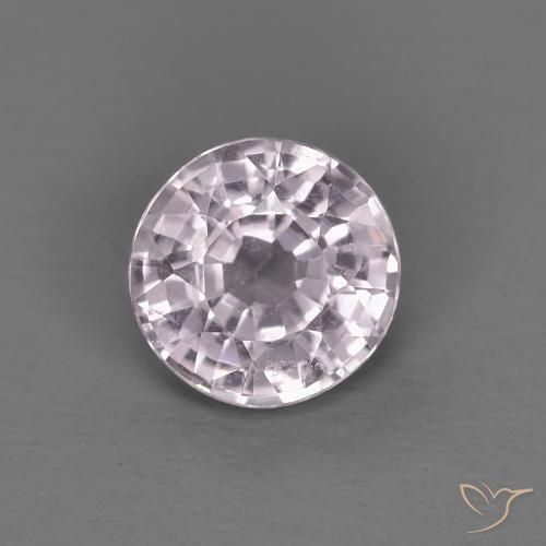 0.57 ct Violet Spinel, 5 mm Round Cut From Tanzania, Photo A