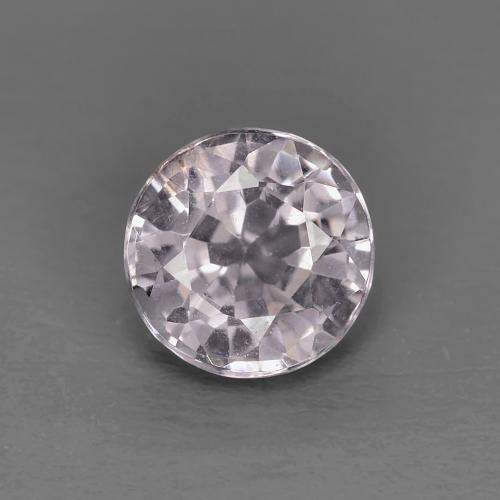 Violeta grisáceo Espinela Gema - 0.6ct Faceta Redonda (ID: 585512)