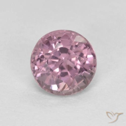 0.68ct Natural Deep Lavender Spinel, Round, VS