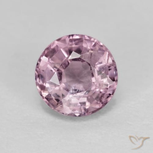 0.64ct Natural Medium Purple Spinel, Round, VS