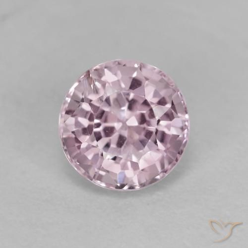0.65ct Natural Medium-Light Purple Spinel, Round, VS