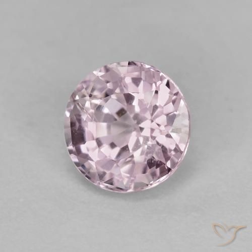 0.65 ct Purple Spinel Stone, Natural Spinel in Round Facet Shape for Sale